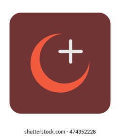 Hospital Signboard Vector Icon
