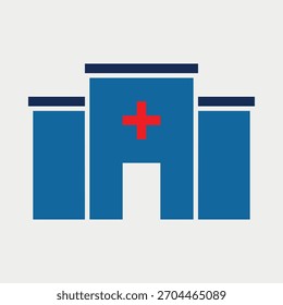 Hospital inteligente Vector de moda glorioso diseño increíble útil ilustración colorido background.eps