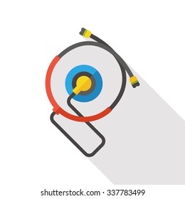 Hospital Stethoscope flat icon