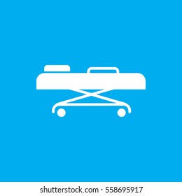 hospital stretch icon illustration isolated vector sign symbol