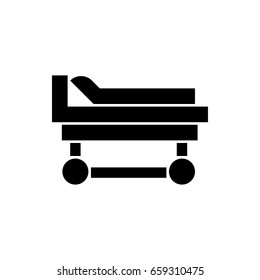 hospital stretcher icon