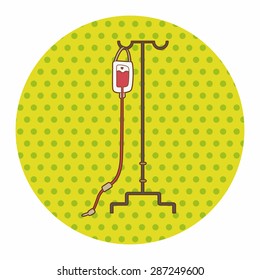 hospital theme Drip elements vector,eps