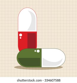 hospital theme medicine elements vector,eps