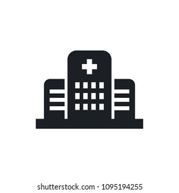 hospital vector icon