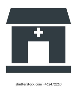 Hospital Vector Icon