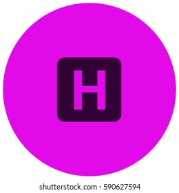 Hospital vector  icon