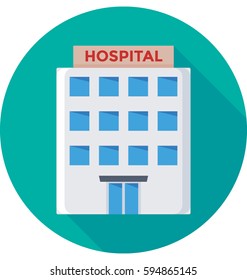 Hospital Vector Icon