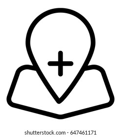 Hospital Vector Icon