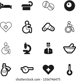hospital vector icon set such as: silhouette, love, lab, service, mortar, egg, tomography, ovary, diagnostic, specialist, holiday, oculist, glass, room, thermometer, stethoscope, magnetic, laboratory