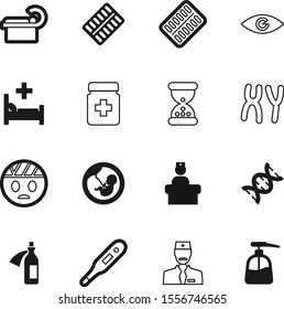 hospital vector icon set such as: drop, shape, scanner, bed, biotechnology, mother, head, desk, body, baby, emoji, green, time, timer, specialist, cross, physician, fetus, cream, stethoscope, poison