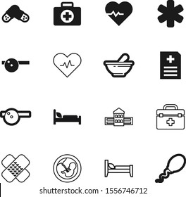 hospital vector icon set such as: clinical, therapy, baby, plaster, monitor, fertilization, wound, chest, aromatherapy, prescription, cell, school, light, art, diagnosis, fertility, womb, patch