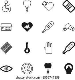 hospital vector icon set such as: cleaning, cardio, blue, strip, male, cardiology, monitor, disabled, trendy, household, ray, safety, bandage, mold, vision, look, art, bacterium, plaster, seat, ct