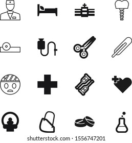 hospital vector icon set such as: heat, brain, diagnostic, green, animal, implants, physiotherapy, optic, sterile, root, fracture, staff, smile, machine, ophthalmologist, travel, pill, happiness