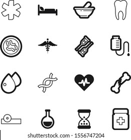 hospital vector icon set such as: broken, pulse, dog, walk, cardiac, cure, counter, bottle, cell, blood, healthcare, shadow, monitor, disease, prescription, chromosome, experiment, watch, virus