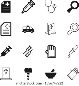 hospital vector icon set such as: accident, stomatology, instrument, drop, implant, service, liquid, pictogram, light, cardiology, aromatherapy, support, rounded, female, technology, web, mortar, aid