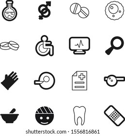 hospital vector icon set such as: insemination, eyesight, flask, fertility, accident, signs, seat, ophthalmologist, safety, emergency, disable, wheelchair, lady, diagnostic, logos, handicapped, blue