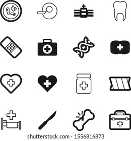 hospital vector icon set such as: building, bed, plaster, science, construction, silhouette, trendy, accident, compression, pain, ivf, evolution, urgency, color, illness, bag, dent, patch, cut, plus