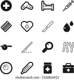 hospital vector icon set such as: cell, briefcase, fertilization, glass, sick, oculist, vaccine, package, optician, man, macro, bag, case, fever, silhouette, magnifying, loupe, object, zoom