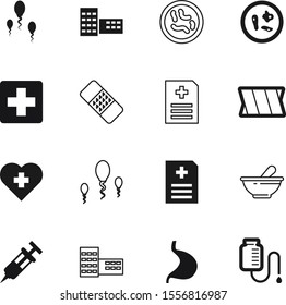 hospital vector icon set such as: object, organ, light, vaccination, anatomy, gastric, fitness, hand, injury, plaster, liquid, injection, aromatherapy, switzerland, syringe, nurse, science, doctor