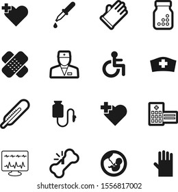hospital vector icon set such as: mother, monitor, fever, architecture, transportation, aid, eyedropper, drawing, fetus, capsule, cure, flu, pharmaceutical, cartoon, scale, pain, lines, broken
