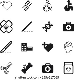 hospital vector icon set such as: wound, style, chest, broken, disable, stem, injury, crutch, drawing, business, anatomy, medicament, chromosome, patch, happy, pain, barber, therapy, bone, clip