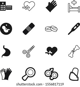 hospital vector icon set such as: capsule, barber, strong, scissors, compression, heal, lady, building, scissor, organ, magnifying, adhesive, pictogram, search, bed, macro, food, drawing, injured