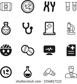 hospital vector icon set such as: cpu, vial, hand, happiness, blood, talking, monitoring, structure, school, red, microscope, male, therapy, tube, work, laptop, treatment, clinical, damage, aid