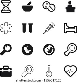 hospital vector icon set such as: web, outline, paramedic, needle, liquid, vaccine, injection, desk, ekg, flow, tablet, flu, vial, button, element, person, blue, hourglass, cardiology, immunization