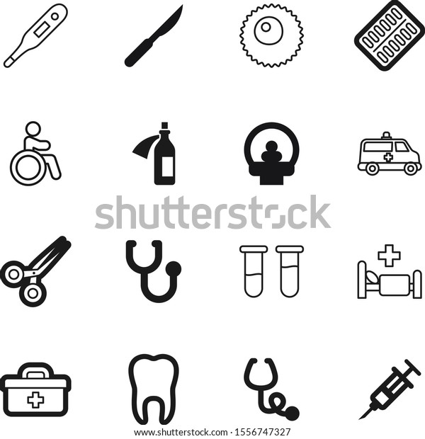 hospital vector icon set such as: strip, car,\
machine, vehicle, pills, pill, blade, handle, injury,\
fertilization, chest, vitamin, tomography, hairdresser, room, ray,\
measurement, surgery,\
blue