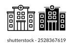 Hospital vector icons. illustration EPS10