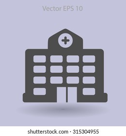 Hospital vector illustration
