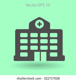 Hospital vector illustration