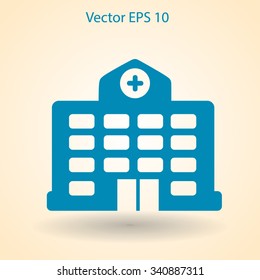 Hospital vector illustration