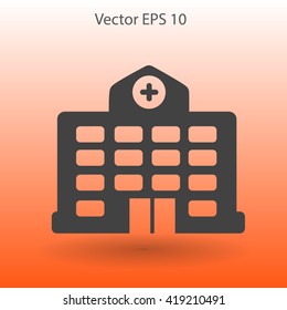 Hospital vector illustration