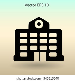 Hospital vector illustration