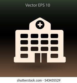 Hospital vector illustration