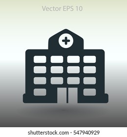 Hospital vector illustration