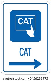 Hospital way finding sign cardiology computed axial tomography (CAT)