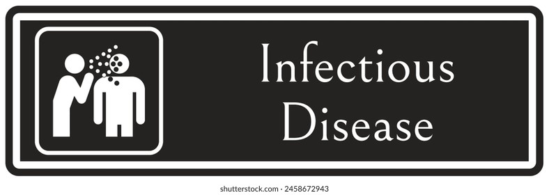 Hospital way finding sign Infectious disease