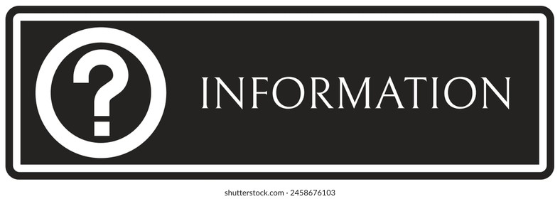Hospital way finding sign information