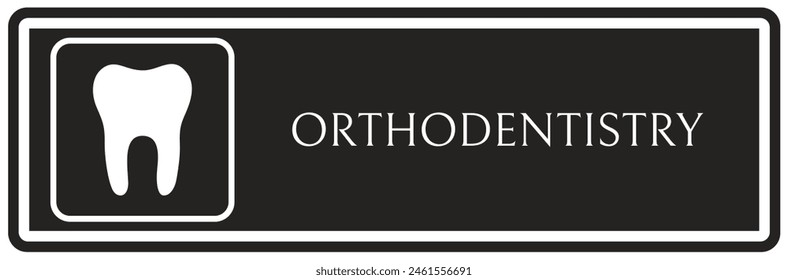 Hospital way finding sign orthodentistry