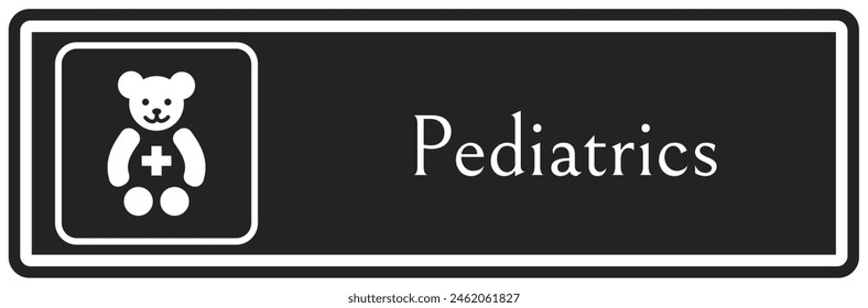 Hospital way finding sign pediatric