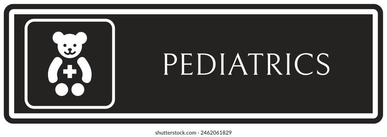 Hospital way finding sign pediatric