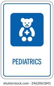 Hospital way finding sign pediatric