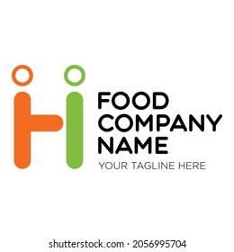 A Hospitality Order Delivery Company Logo Creative.