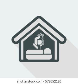 Hospitalized icon