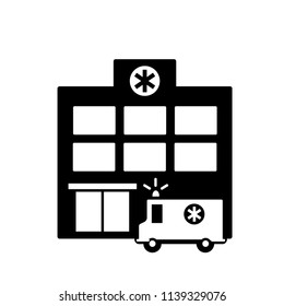 hospital,medical icon vector template