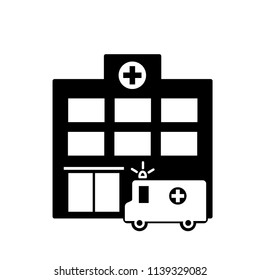 hospital,medical icon vector template