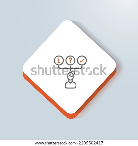 HOST ASSESSMENTS ICON VECTOR DESIGN
