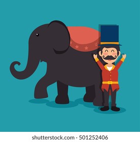 host elephant circus show festival funfair